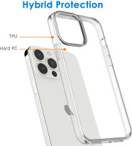 Твърд Гръб оригинален PanzerGlass Hard Case  за Apple iPhone 13 Pro Max 6.7 кристално прозрачен